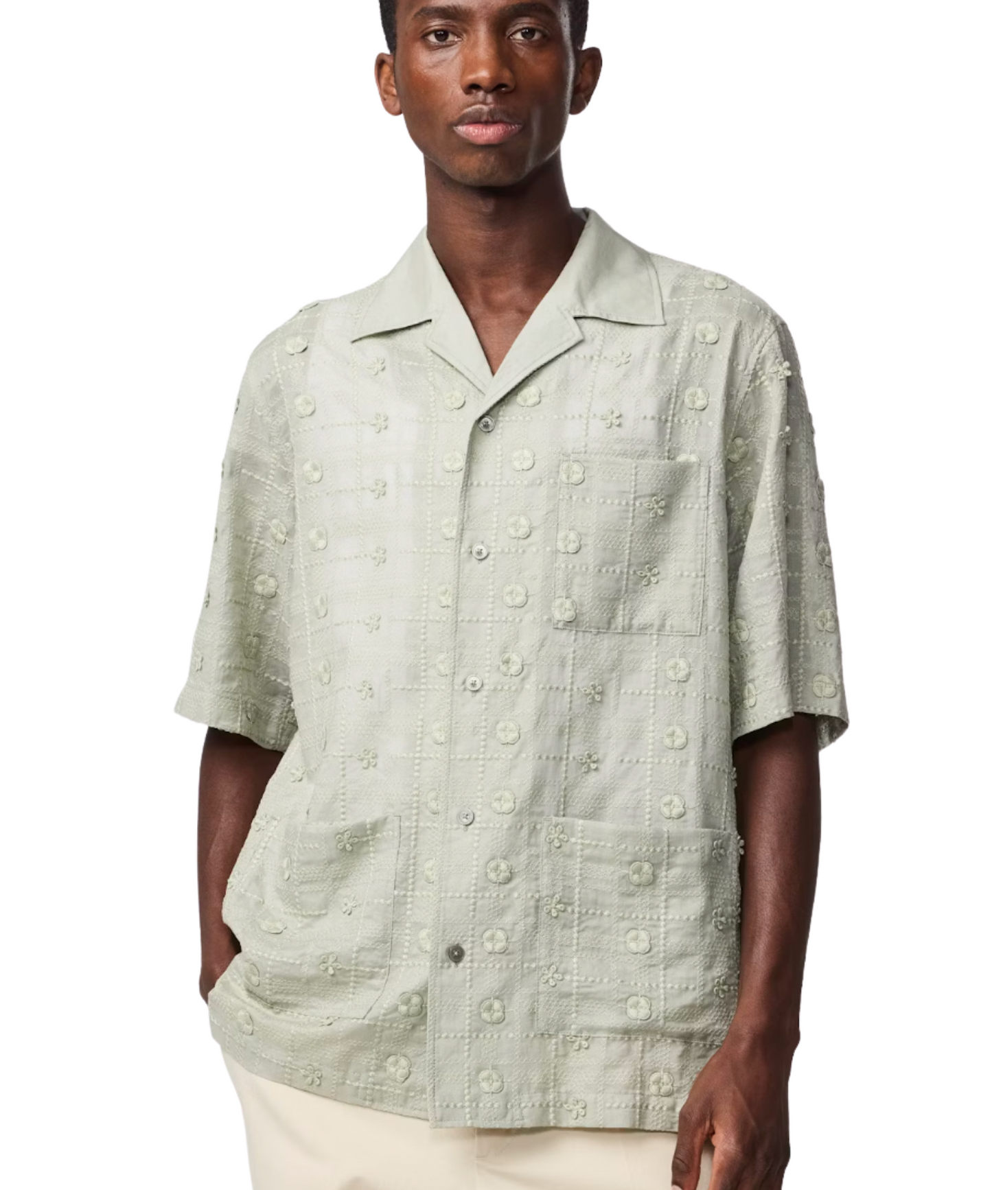 Ben Embroidery Anglaise Shirt