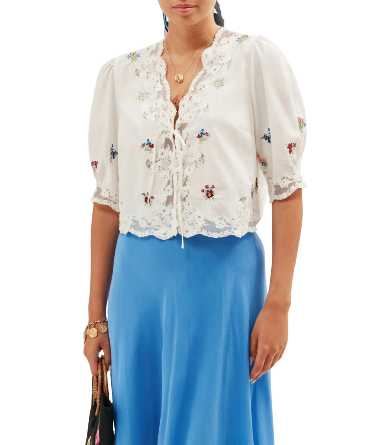 Ursula Embroidered Top
