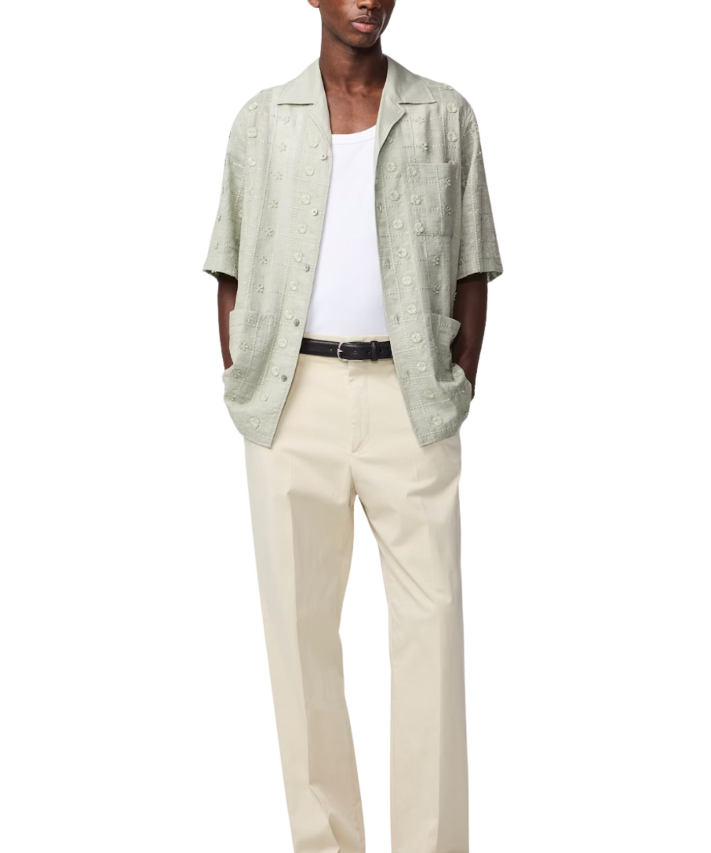 Ben Embroidery Anglaise Shirt