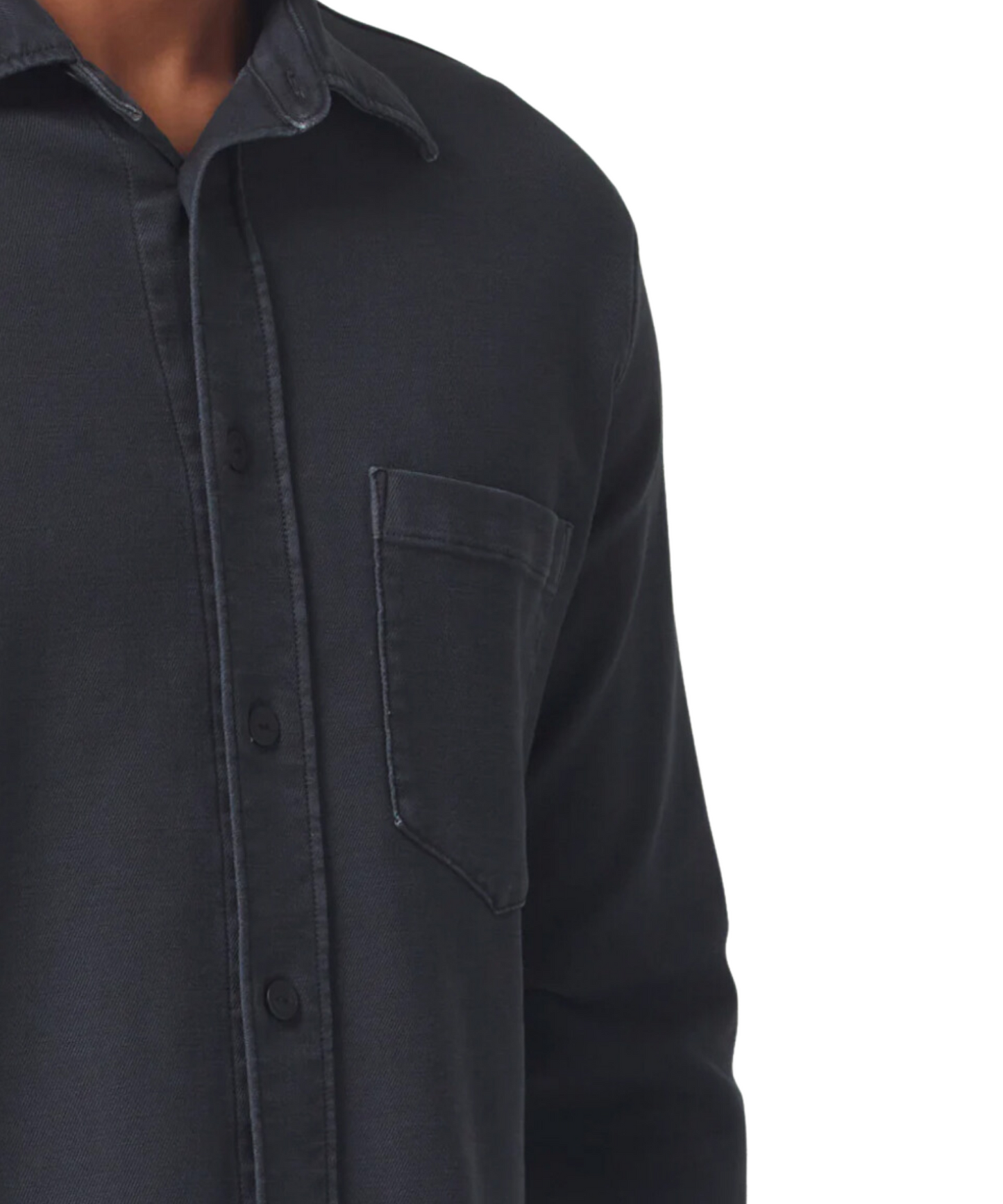Luca Bucket Dye Shirt French Terry
