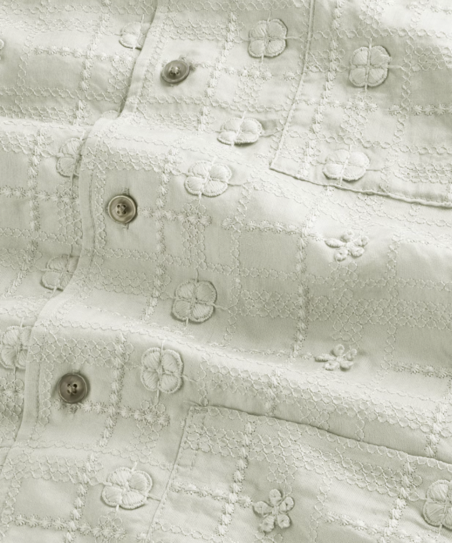 Ben Embroidery Anglaise Shirt