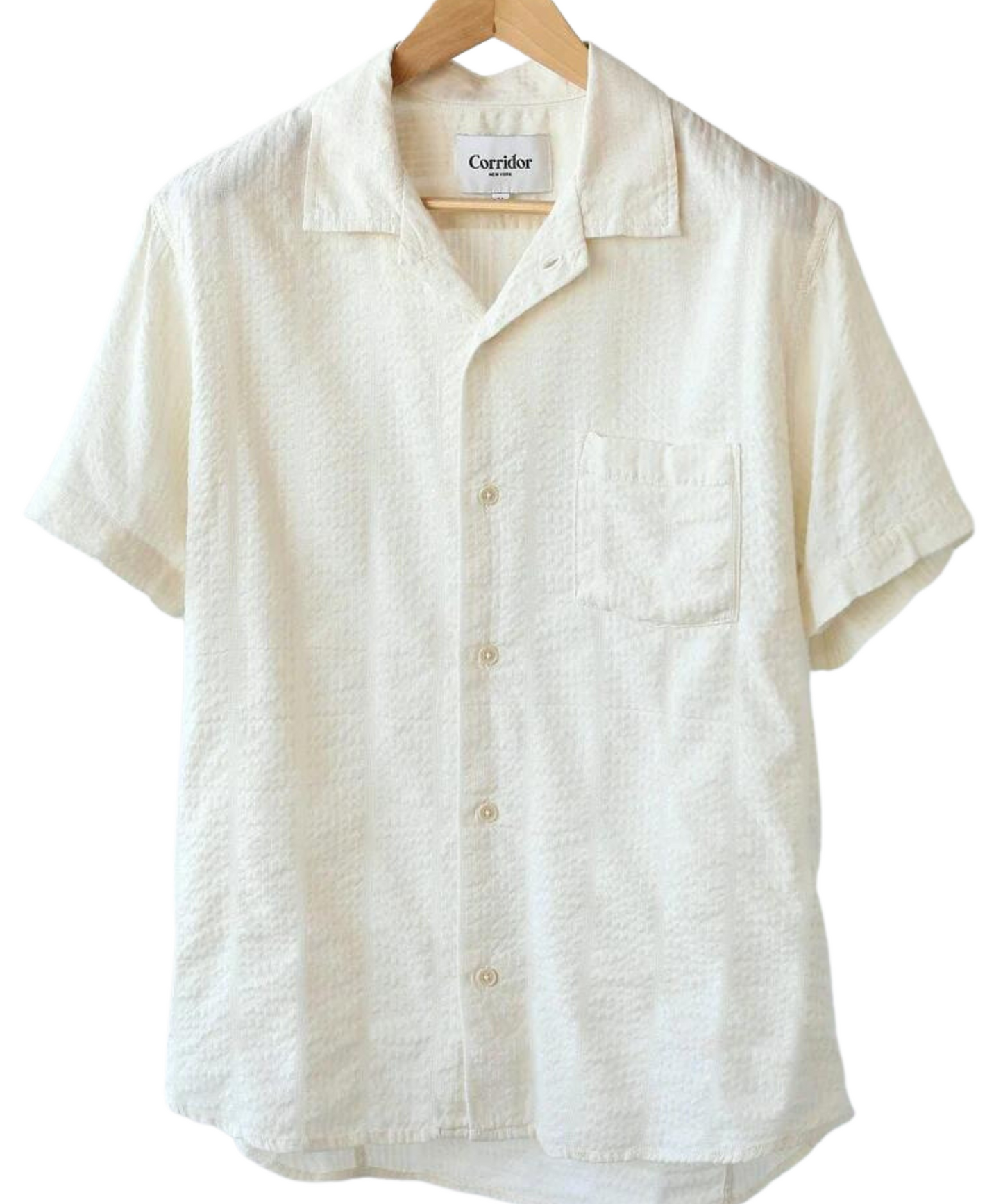 Striped Seersucker Shirt