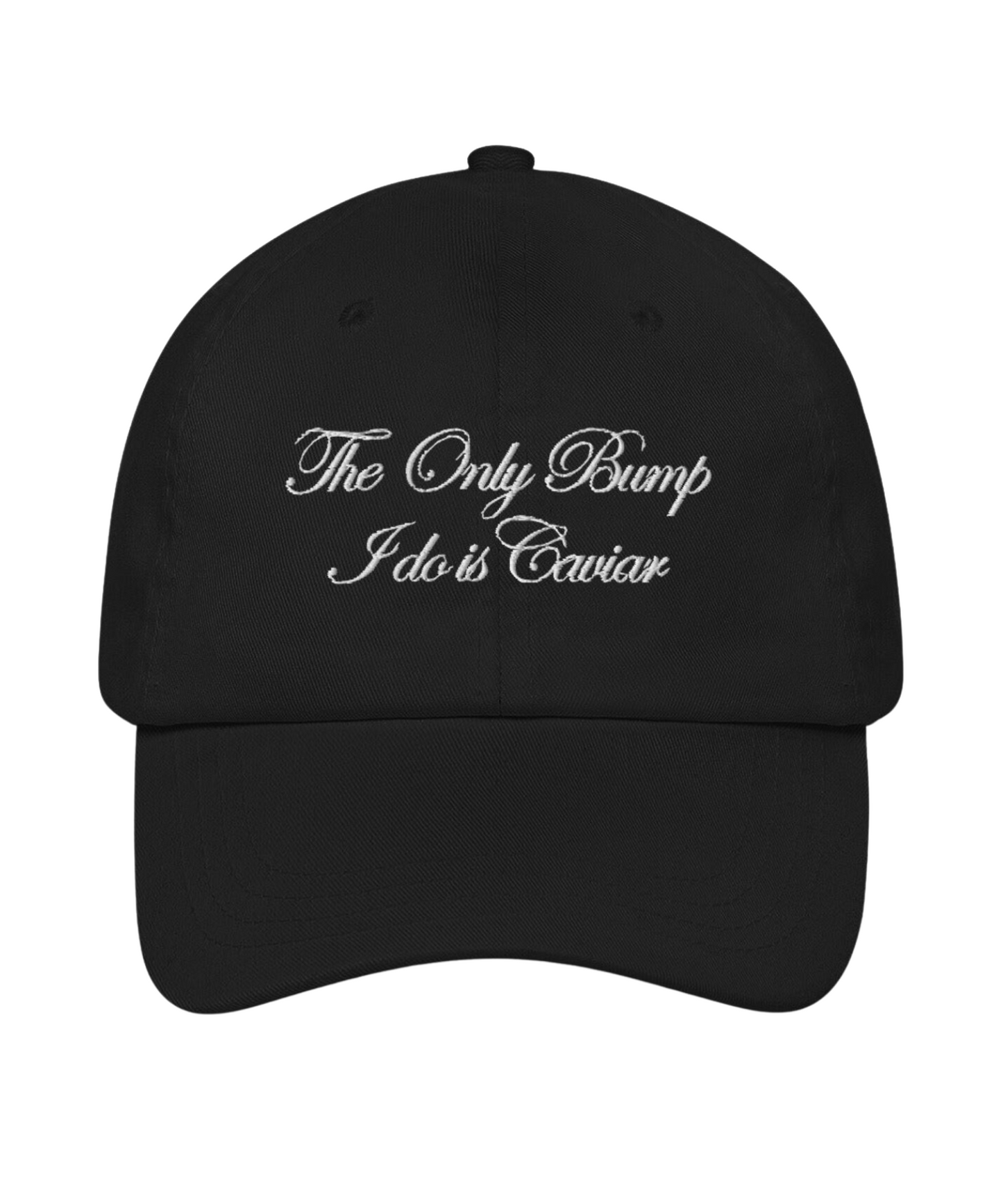 Black Sturgeon Caviar Bump Hat