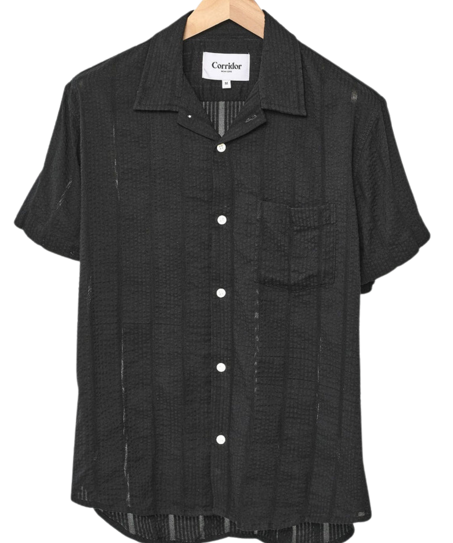 Striped Seersucker Shirt