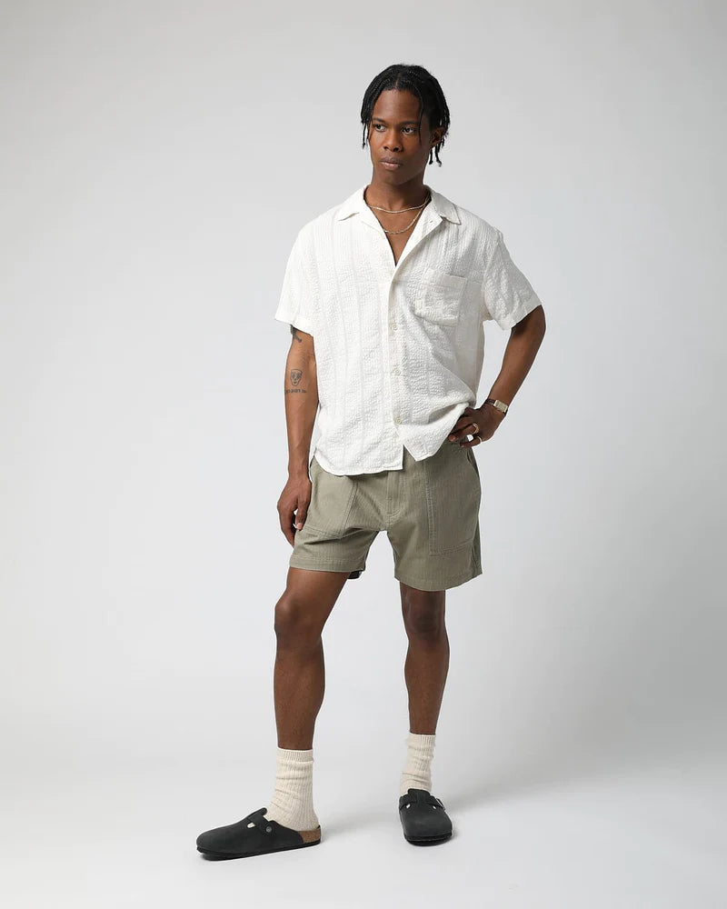 Striped Seersucker Shirt