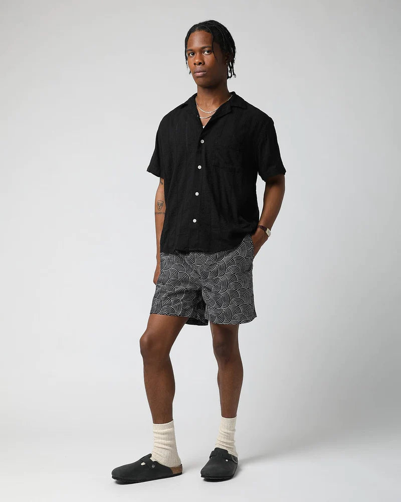Striped Seersucker Shirt