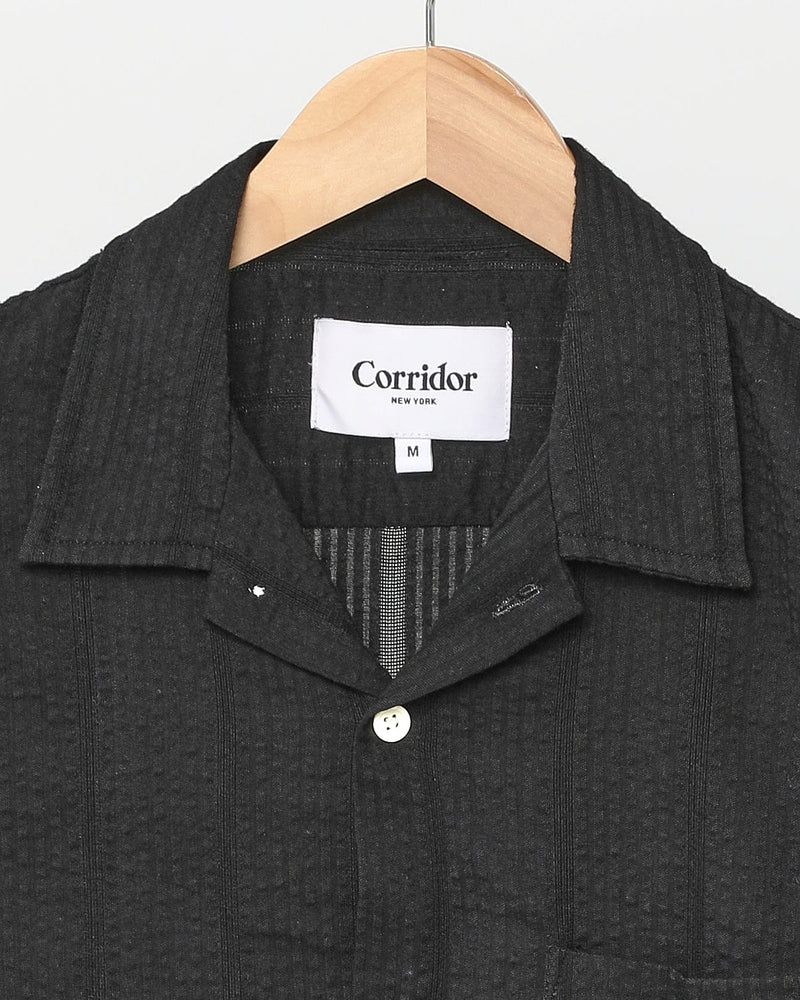 Striped Seersucker Shirt