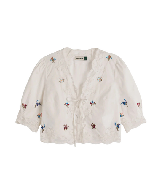 Ursula Embroidered Top