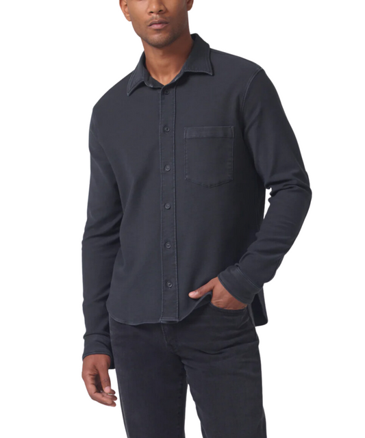 Luca Bucket Dye Shirt French Terry