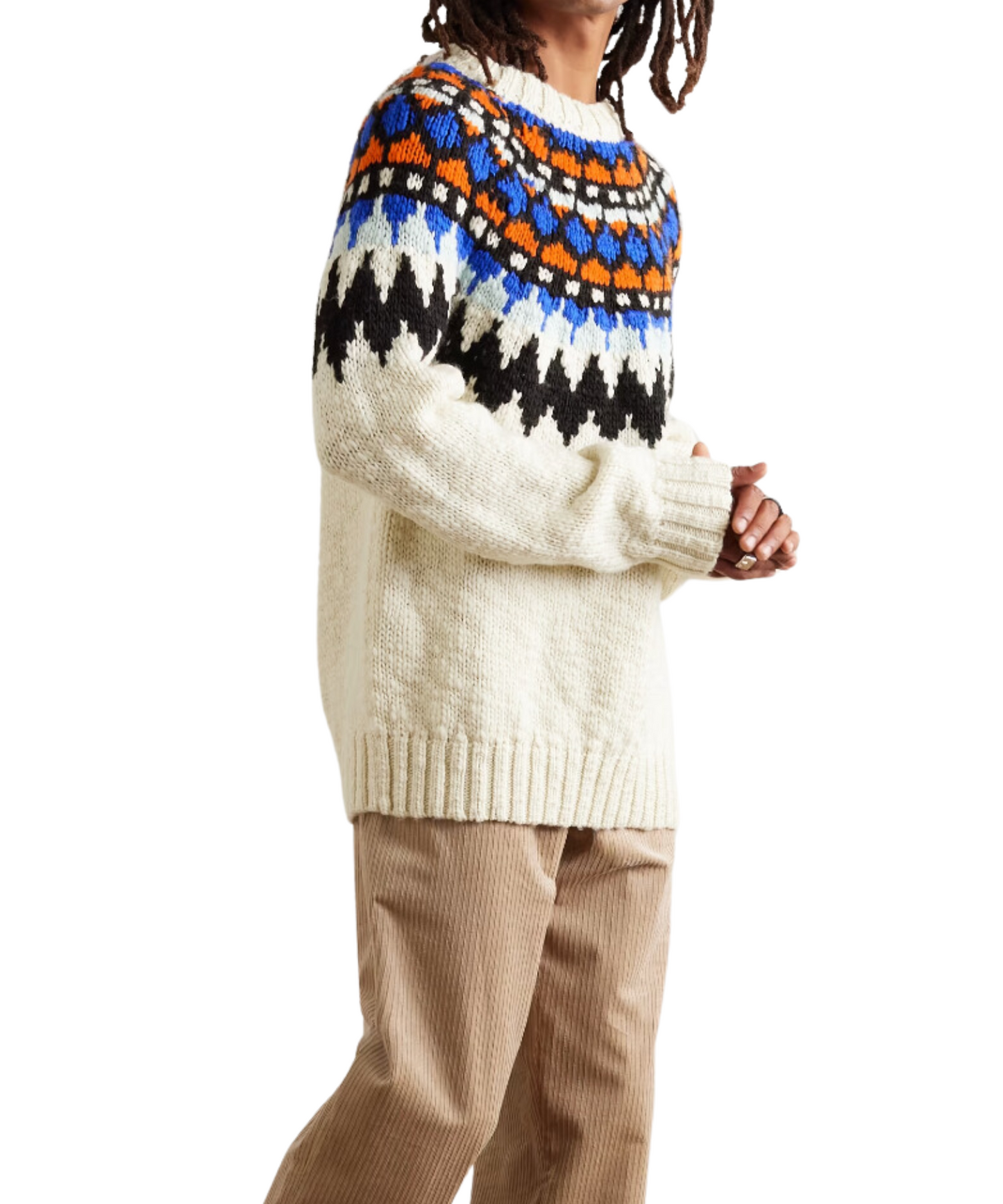 Felix Nordic 6613 Fair Isle Wool Sweater