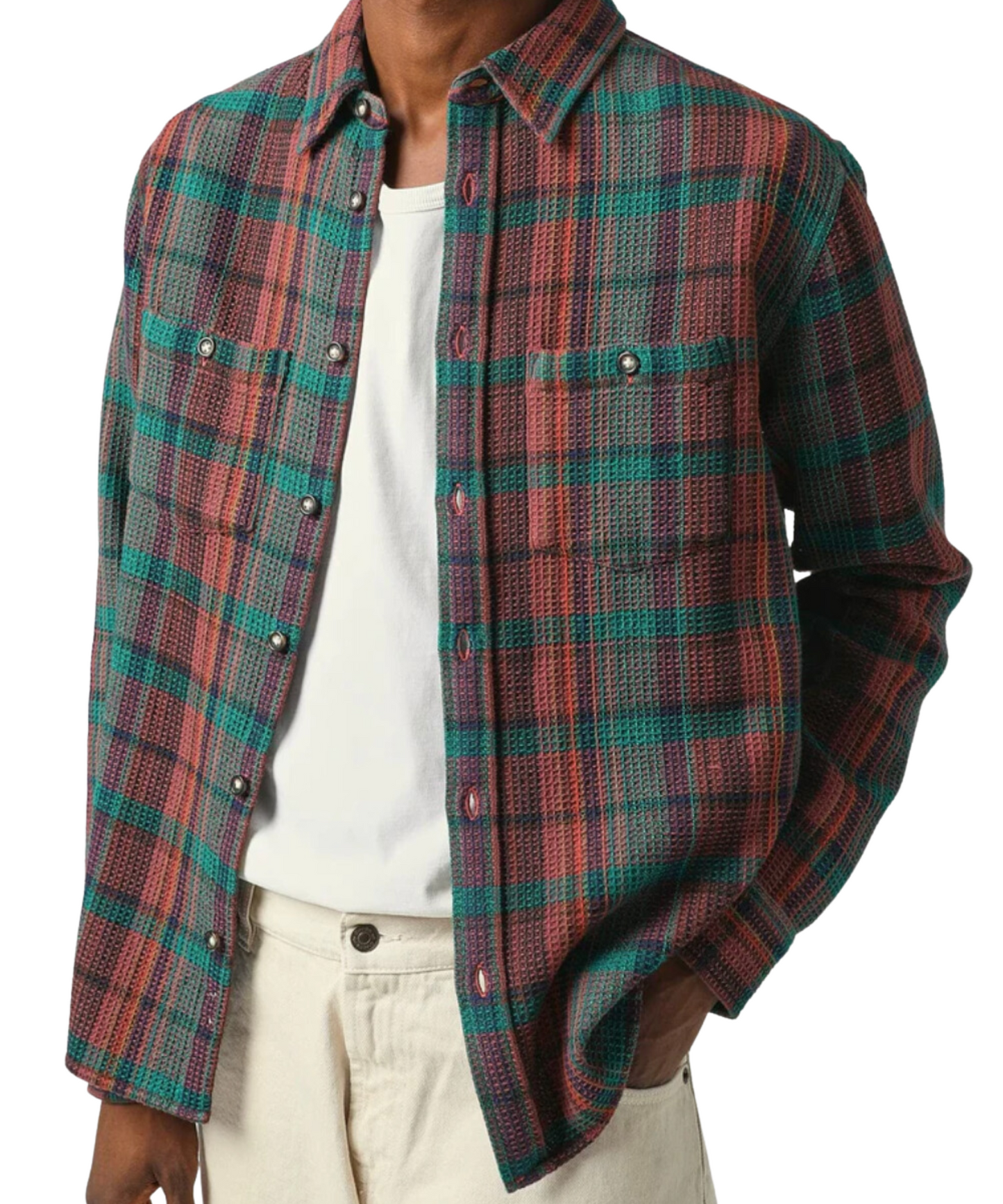 Waffle Madras Shirt