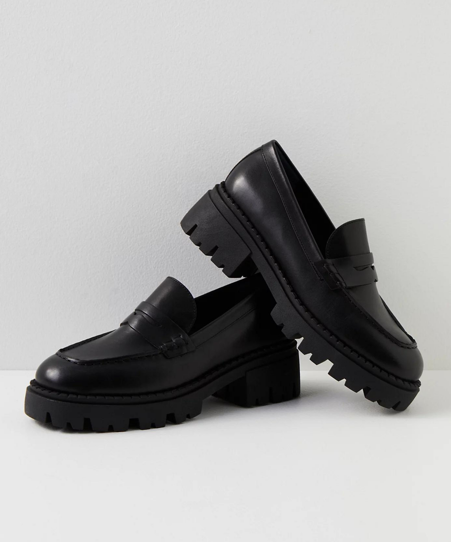 Lyra Lug Sole Loafers