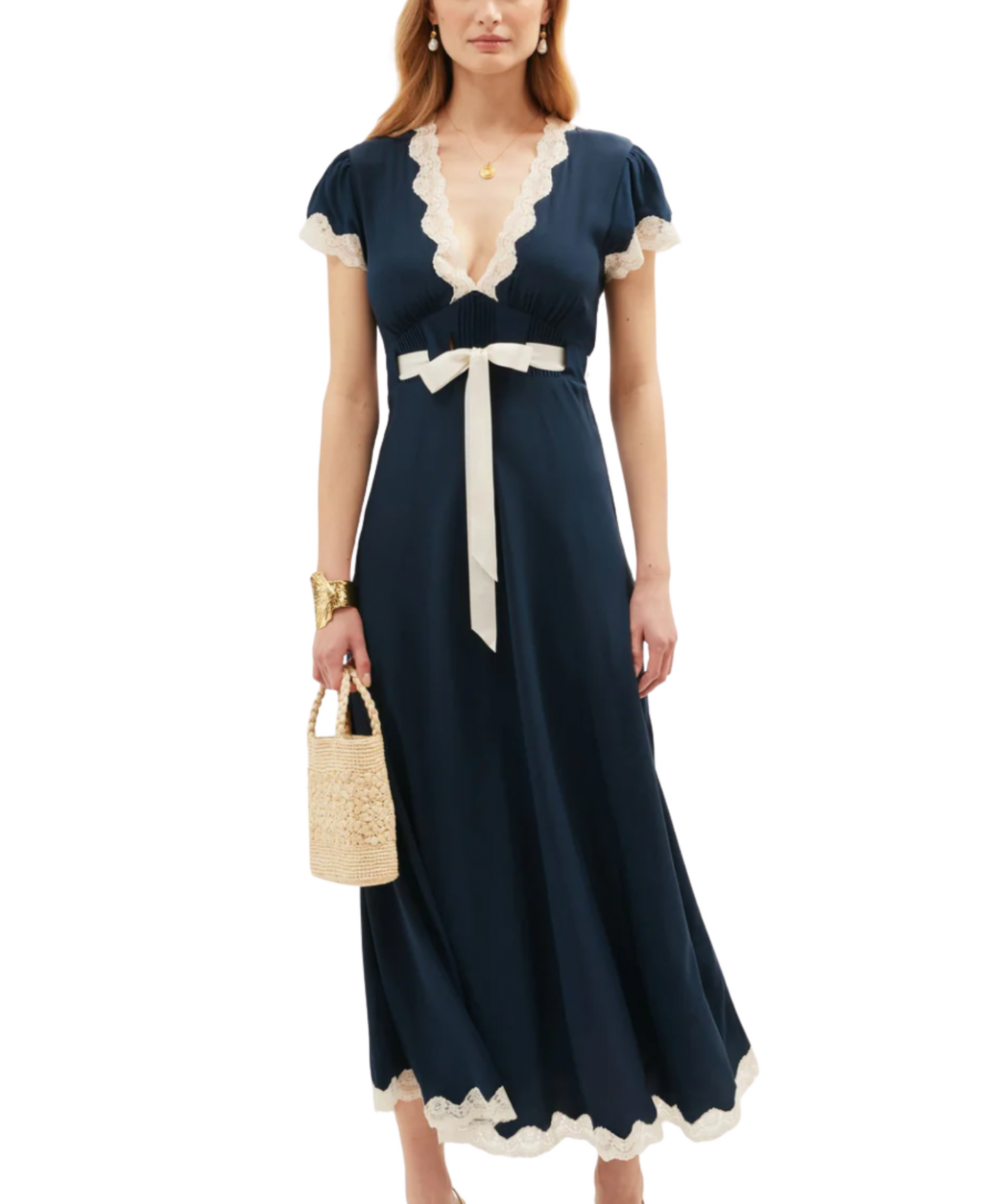 Marlice Silk Midi Dress