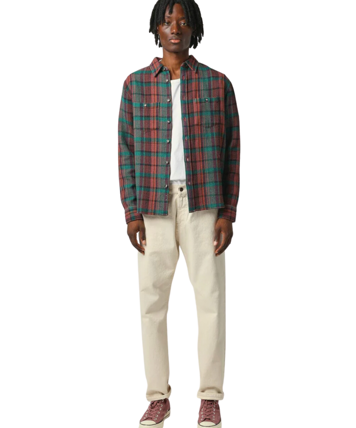 Waffle Madras Shirt