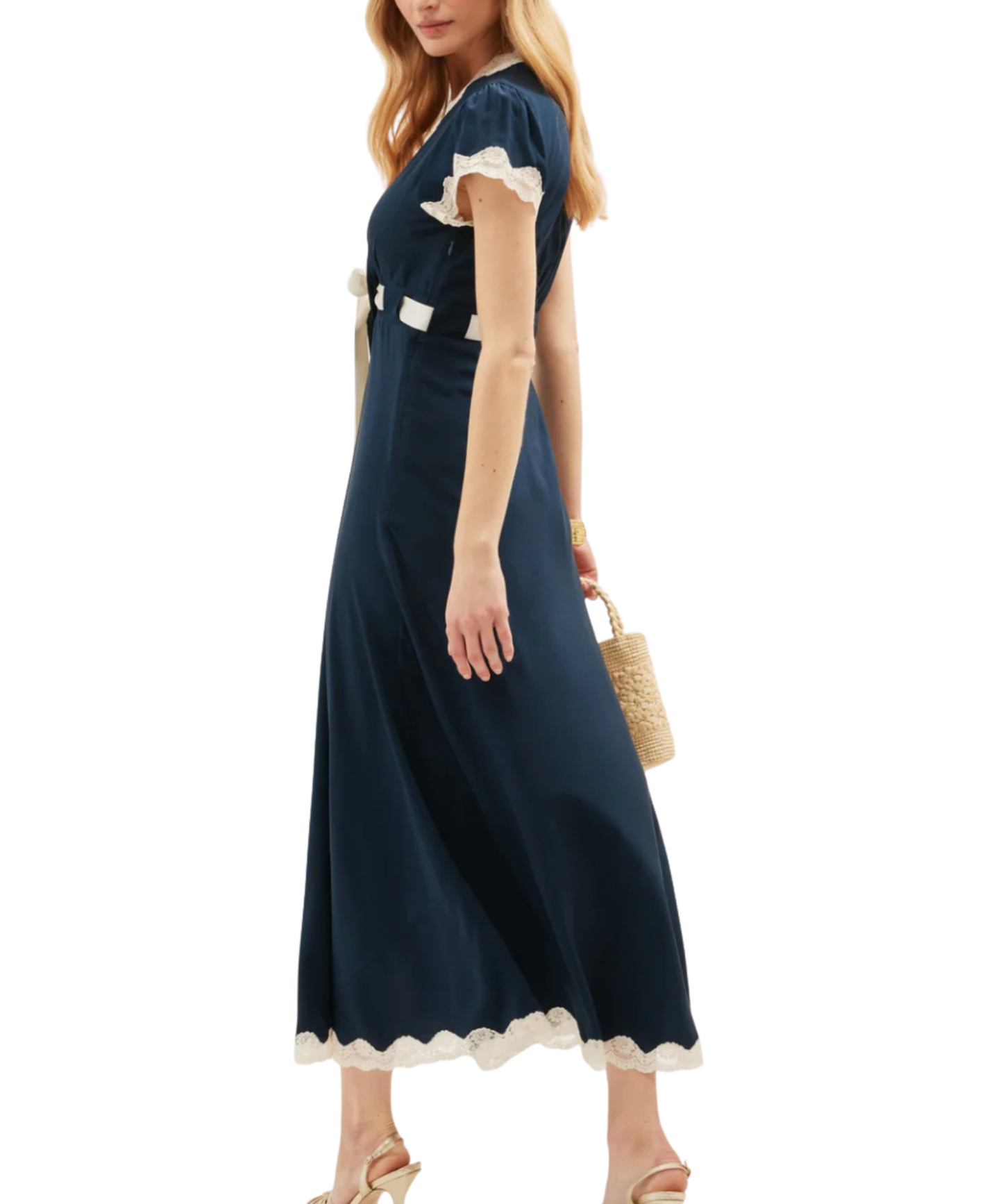 Marlice Silk Midi Dress