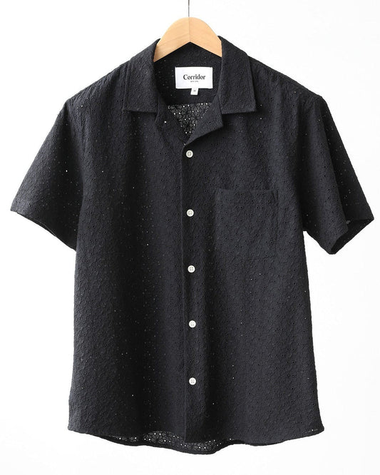 Floral Eyelet Shirt